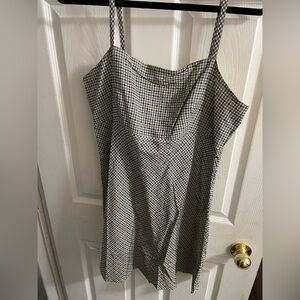 Black and White Women's Dress